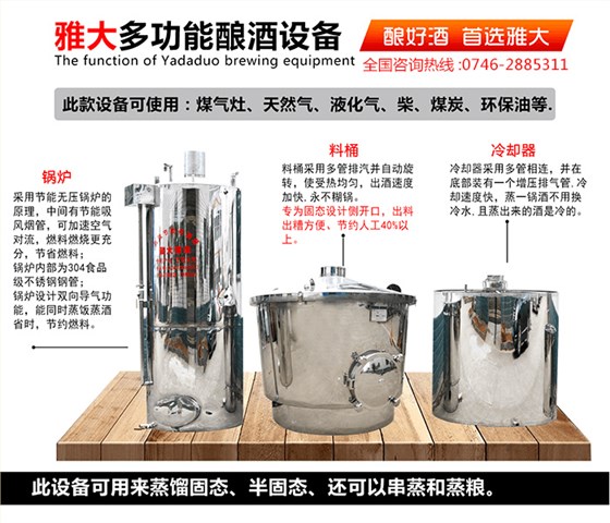 雅大側開口固態(tài)釀酒設備詳情介紹